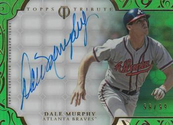 2015 Topps Tribute - Autographs Green #TA-DMU Dale Murphy Front