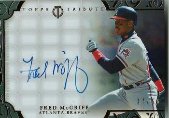 2015 Topps Tribute - Autographs Black #TA-FM Fred McGriff Front