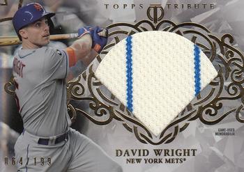 2015 Topps Tribute - Diamond Cuts Relics #DC-DW David Wright Front