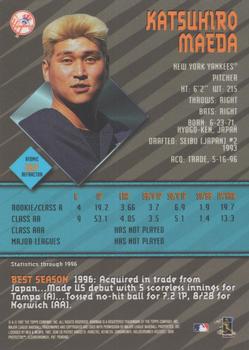 1997 Bowman's Best - Atomic Refractors #167 Katsuhiro Maeda Back