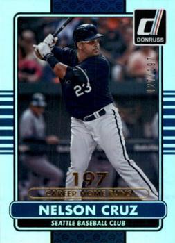 2015 Donruss - Stat Line Career #54 Nelson Cruz Front