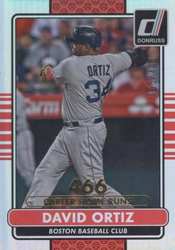 2015 Donruss - Stat Line Career #59 David Ortiz Front