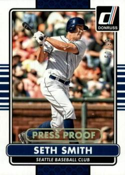 2015 Donruss - Press Proofs Gold #145 Seth Smith Front