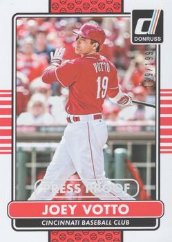 2015 Donruss - Press Proofs Silver #71 Joey Votto Front