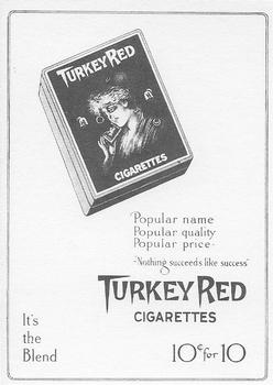 1982 Galasso Turkey Red Reprints #122 Fred Tenney Back