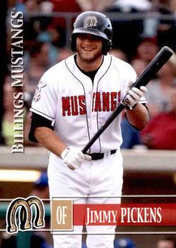 2014 Grandstand Billings Mustangs #NNO Jimmy Pickens Front