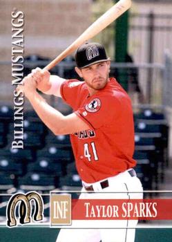 2014 Grandstand Billings Mustangs #NNO Taylor Sparks Front