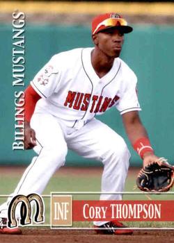 2014 Grandstand Billings Mustangs #NNO Cory Thompson Front