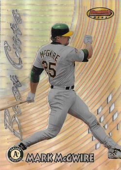 1997 Bowman's Best - Best Cuts Refractor #BC5 Mark McGwire Front