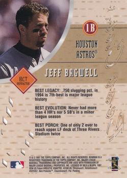 1997 Bowman's Best - Best Cuts Refractor #BC7 Jeff Bagwell Back