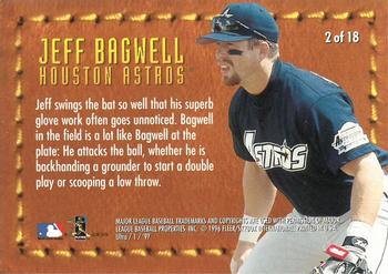 1997 Ultra - Fielder's Choice #2 Jeff Bagwell Back