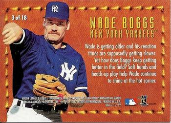 1997 Ultra - Fielder's Choice #3 Wade Boggs Back