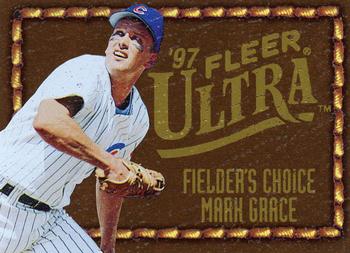1997 Ultra - Fielder's Choice #5 Mark Grace Front