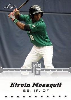 2013 Leaf Perfect Game #23 Kirvin Moesquit Front