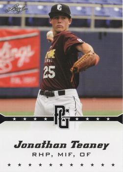2013 Leaf Perfect Game #33 Jonathan Teaney Front