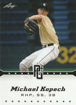 2013 Leaf Perfect Game #163 Michael Kopech Front