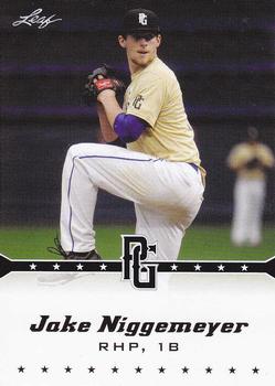 2013 Leaf Perfect Game #273 Jake Niggemeyer Front