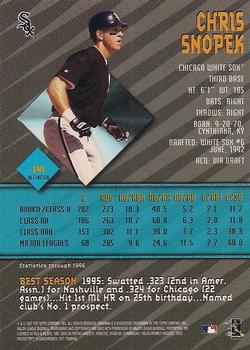 1997 Bowman's Best - Refractors #141 Chris Snopek Back