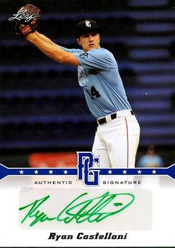 2013 Leaf Perfect Game - Autographs Blue #A-RC2 Ryan Castellani Front