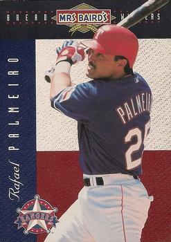 2001 Mrs. Baird's Bread Texas Rangers Winners #4 Rafael Palmeiro Front