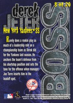 1997 Circa - Super Boss #8 Derek Jeter Back