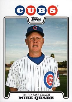 2008 Topps Gift Sets Chicago Cubs #34 Mike Quade Front