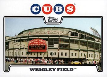 2008 Topps Gift Sets Chicago Cubs #55 Wrigley Field Front