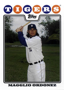 2008 Topps Gift Sets Detroit Tigers #3 Magglio Ordonez Front