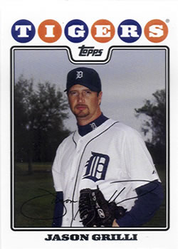 2008 Topps Gift Sets Detroit Tigers #44 Jason Grilli Front