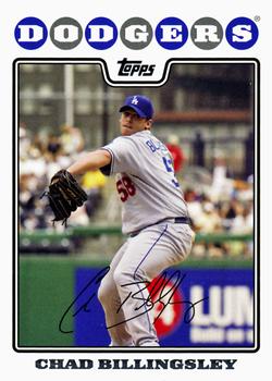 2008 Topps Gift Sets Los Angeles Dodgers #5 Chad Billingsley Front