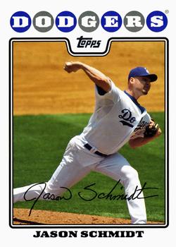 2008 Topps Gift Sets Los Angeles Dodgers #18 Jason Schmidt Front