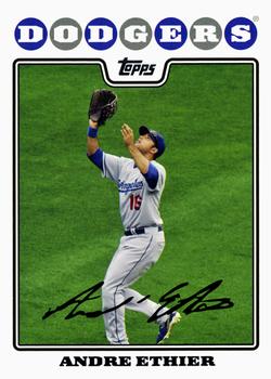 2008 Topps Gift Sets Los Angeles Dodgers #25 Andre Ethier Front