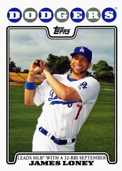 2008 Topps Gift Sets Los Angeles Dodgers #28 James Loney Front