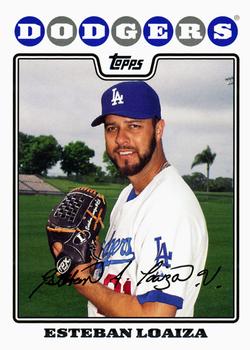 2008 Topps Gift Sets Los Angeles Dodgers #30 Esteban Loaiza Front