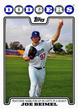 2008 Topps Gift Sets Los Angeles Dodgers #46 Joe Beimel Front