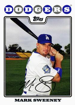 2008 Topps Gift Sets Los Angeles Dodgers #48 Mark Sweeney Front