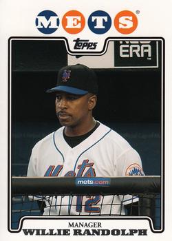 2008 Topps Gift Sets New York Mets #1 Willie Randolph Front