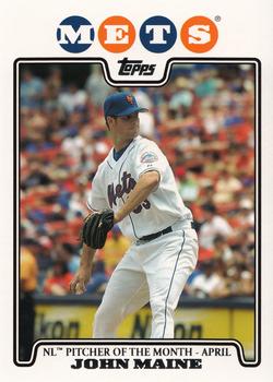 2008 Topps Gift Sets New York Mets #24 John Maine Front
