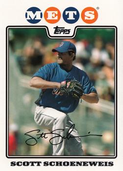 2008 Topps Gift Sets New York Mets #33 Scott Schoeneweis Front