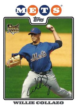 2008 Topps Gift Sets New York Mets #40 Willie Collazo Front