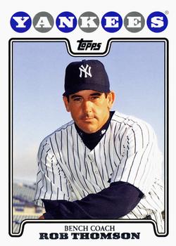 2008 Topps Gift Sets New York Yankees #15 Rob Thomson Front