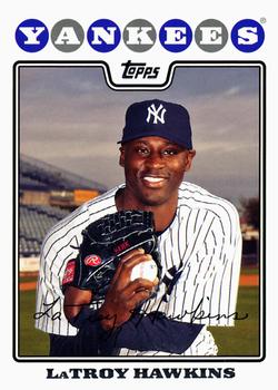2008 Topps Gift Sets New York Yankees #40 Latroy Hawkins Front