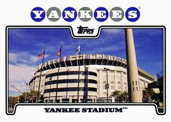 2008 Topps Gift Sets New York Yankees #55 Yankee Stadium Front