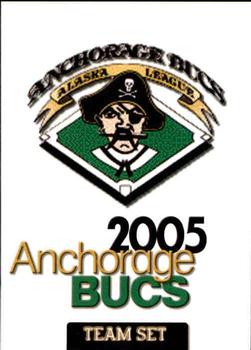 2005 Choice Anchorage Bucs #01 Header / Checklist Front