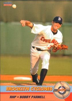 2005 Choice Brooklyn Cyclones #25 Bobby Parnell Front