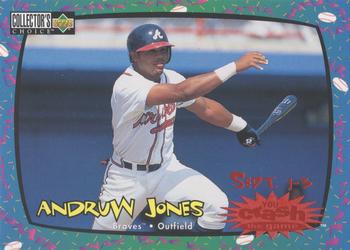 1997 Collector's Choice - You Crash the Game #CG3 Andruw Jones Front