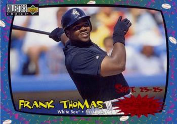1997 Collector's Choice - You Crash the Game #CG10 Frank Thomas Front