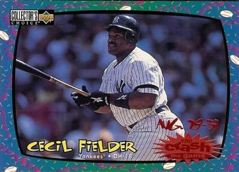 1997 Collector's Choice - You Crash the Game #CG22 Cecil Fielder Front