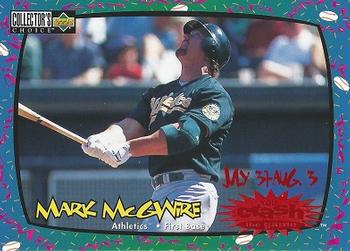 1997 Collector's Choice - You Crash the Game #CG24 Mark McGwire Front