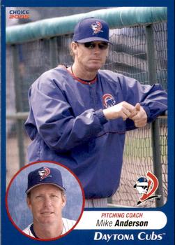 2005 Choice Daytona Cubs #26 Mike Anderson Front
